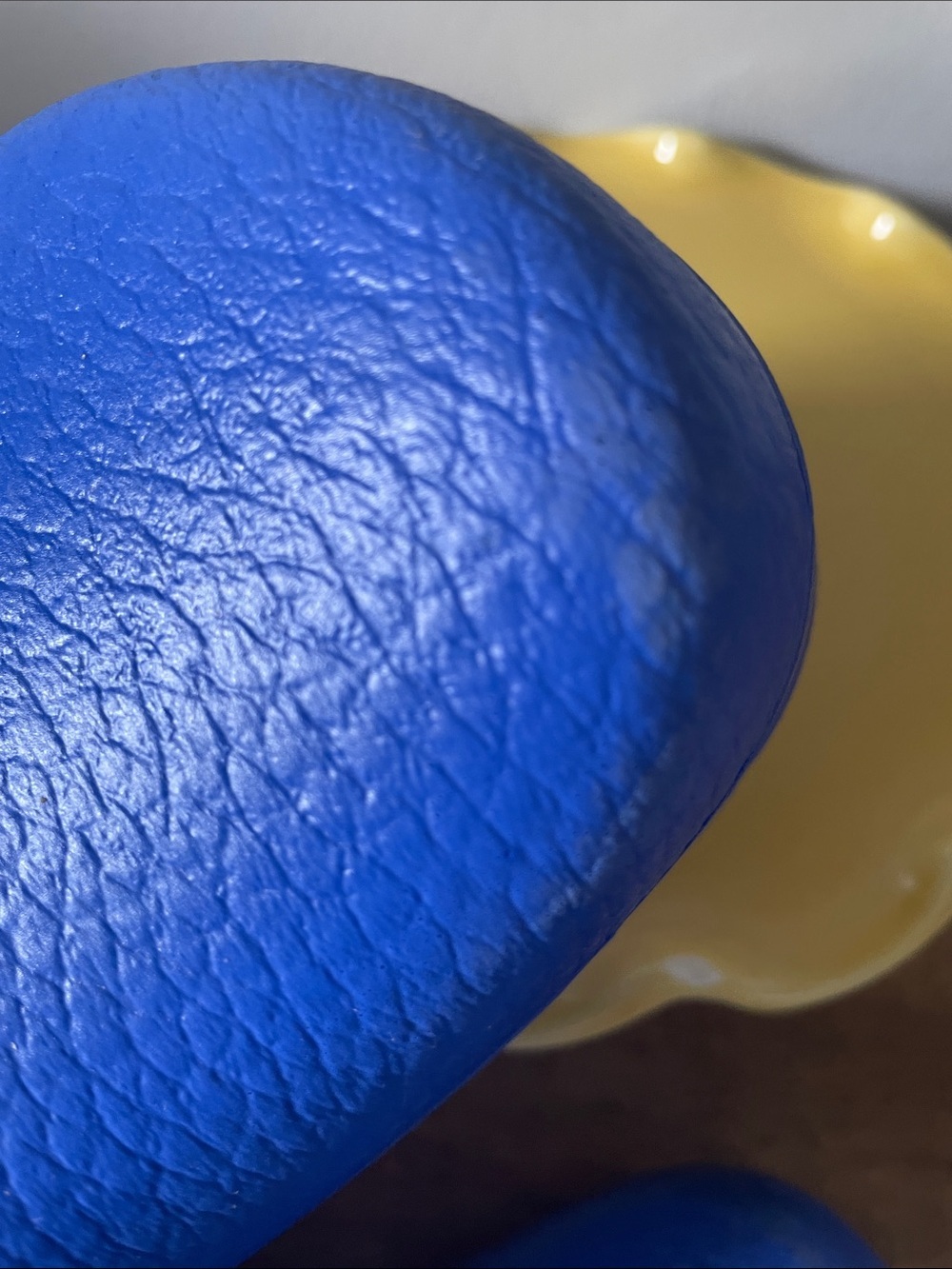 Birkenstock Blue Fleece-Lined Clogs - Picture 4 of 9